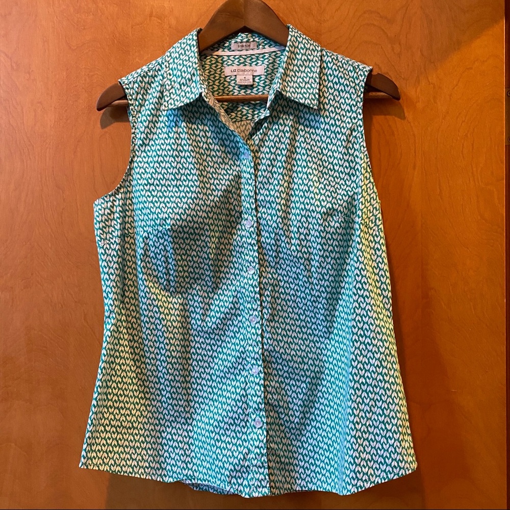 Liz Claiborne No Sleeve Blouse